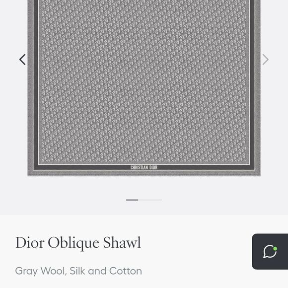 Dior Shawl Scarf new + box - Picture 9 of 10